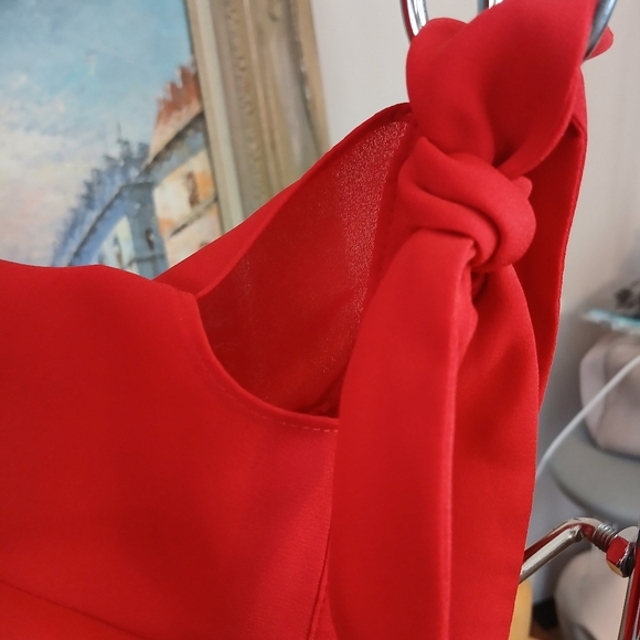 Worthington Chic Red Women's Blouse Sz L - Picture 5 of 10